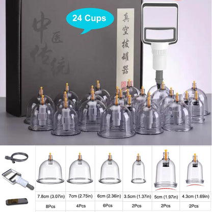 Chinese Cupping Therapy Set | Relieve Pain & Boost Recovery - FitZone360