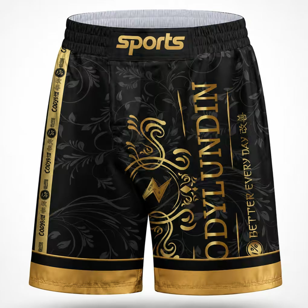 MMA & BJJ Training Set | Rash Guard Tops | Shorts for Jiu Jitsu