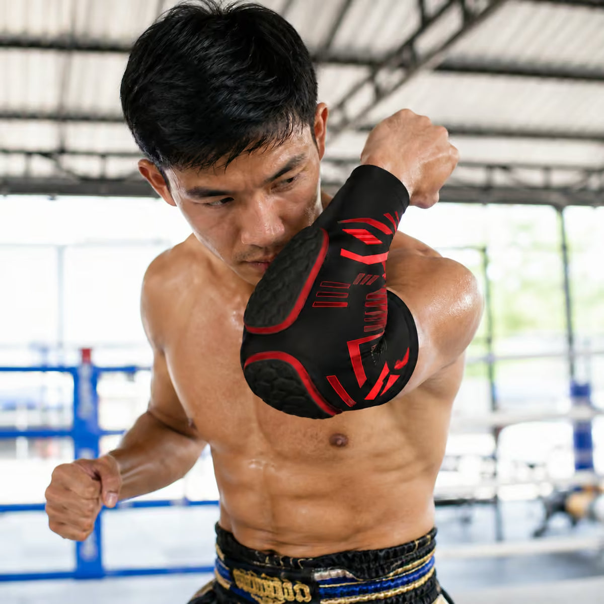 Muay Thai Elbow Pad | Martial Arts Elbow Guards for Training