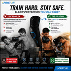Muay Thai Elbow Pad | Martial Arts Elbow Guards for Training