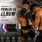 Muay Thai Elbow Pad | Martial Arts Elbow Guards for Training