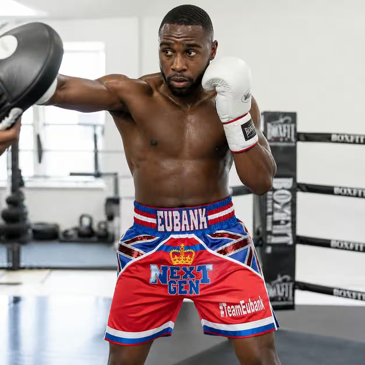 Frank Bruno & Team Eubank Inspired Boxing Shorts | British Legacy Fight Edition