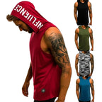 Everlast Men’s Sleeveless Hoodie Vest | Muscle Fit Training Tank - FitZone360