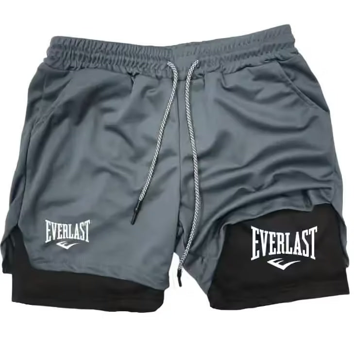 Everlast 2-Layer Slim Fit Training Shorts | Perfect For Gym