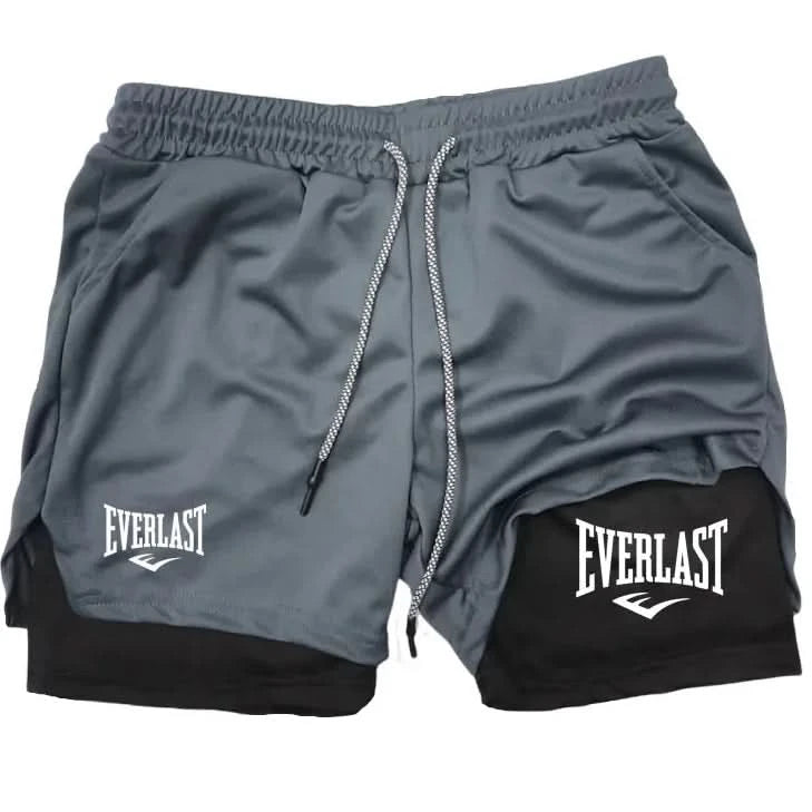 Everlast 2-Layer Slim Fit Training Shorts | Perfect For Summer - FitZone360