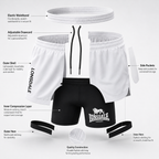 Lonsdale Slim Fit Training Shorts | Lightweight Athletic Performance - FitZone360