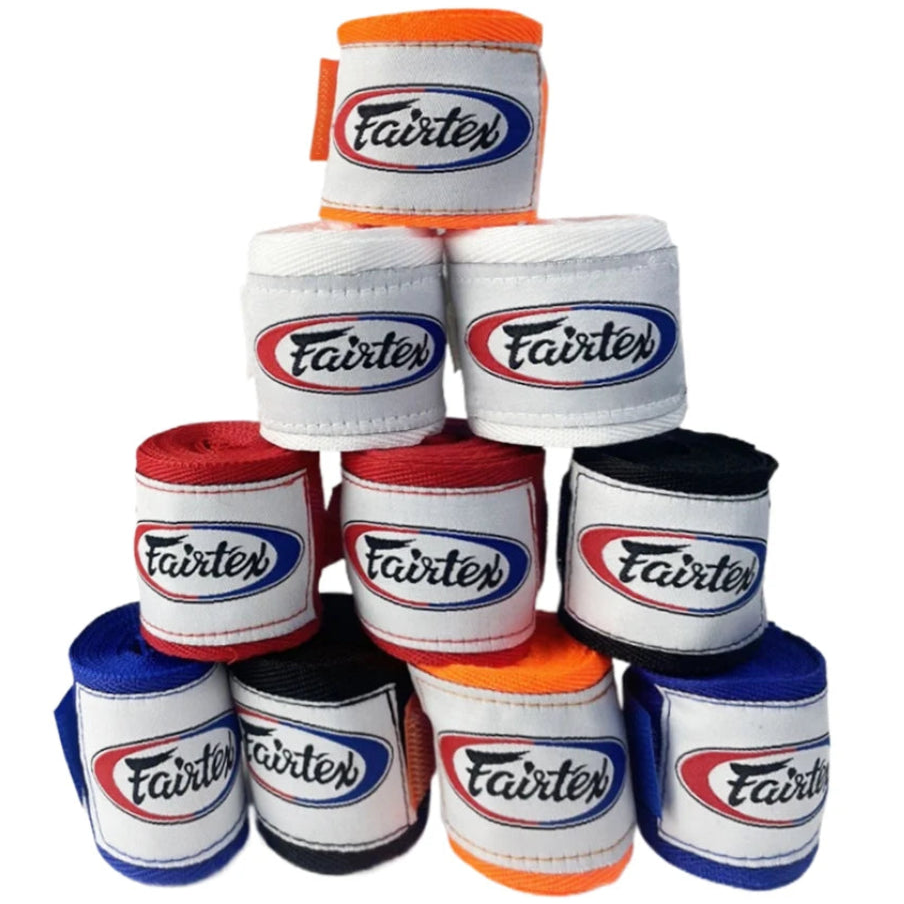 Fairtex Hand Wraps | Professional Wrist & Knuckle Support for Boxing, Muay Thai & MMA - FitZone360