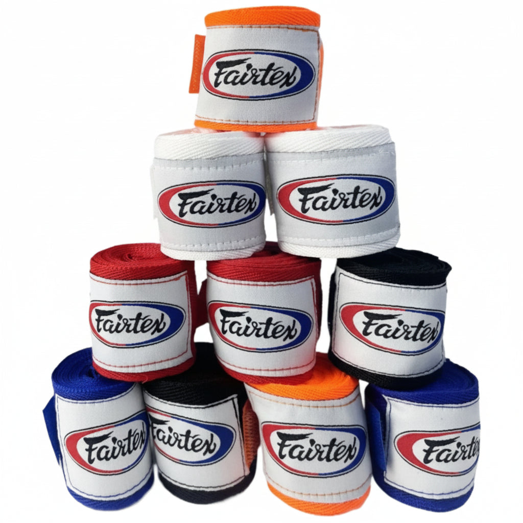 Fairtex Hand Wraps | Professional Wrist & Knuckle Support for Boxing, Muay Thai & MMA - FitZone360