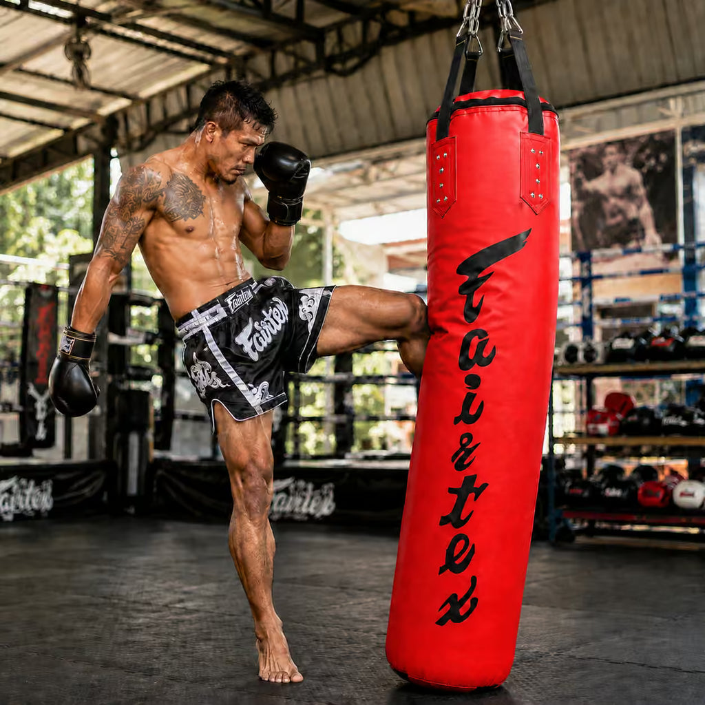 Fairtex Boxing Punching Bag 150cm & 180cm | Heavy Duty-Up to 50kg