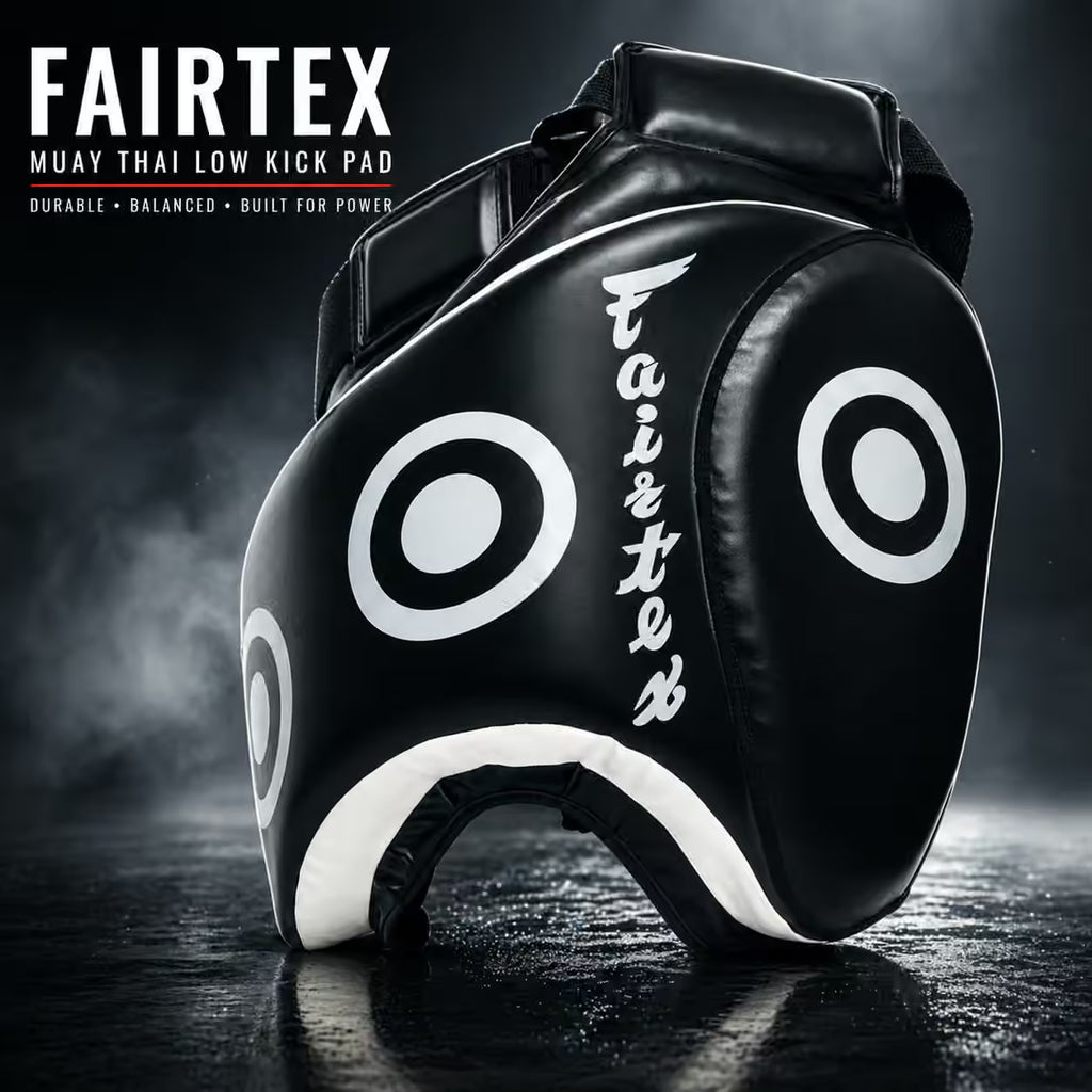 Muay Thai Thigh-Strap Low Kick Pad (Perfect for Coaches)