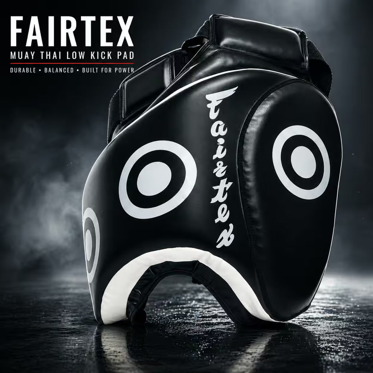 Muay Thai Thigh-Strap Low Kick Pad (Perfect for Coaches)