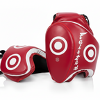 Muay Thai Thigh-Strap Low Kick Pad (Perfect for Coaches) - FitZone360