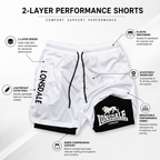 Lonsdale Slim Fit Training Shorts | Lightweight Athletic Performance - FitZone360