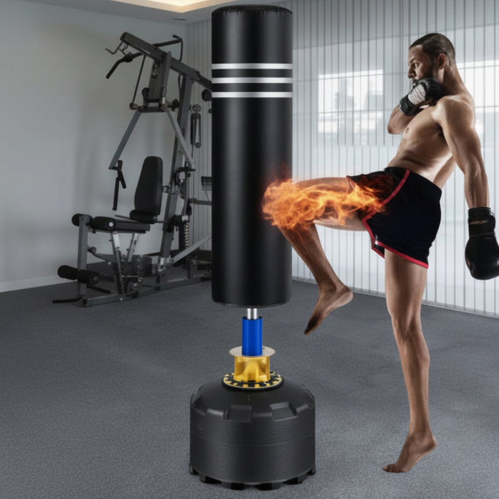 HEAVY-DUTY | Freestanding Punch Bag | Ideal for Adults, Boxers & Martial Artists - FitZone360