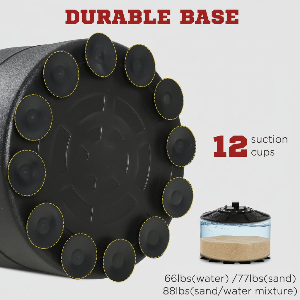 HEAVY-DUTY | Freestanding Punch Bag | Ideal for Adults, Boxers & Martial Artists - FitZone360