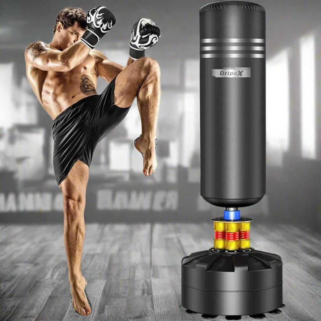HEAVY-DUTY | Freestanding Punch Bag | Ideal for Adults, Boxers & Martial Artists - FitZone360