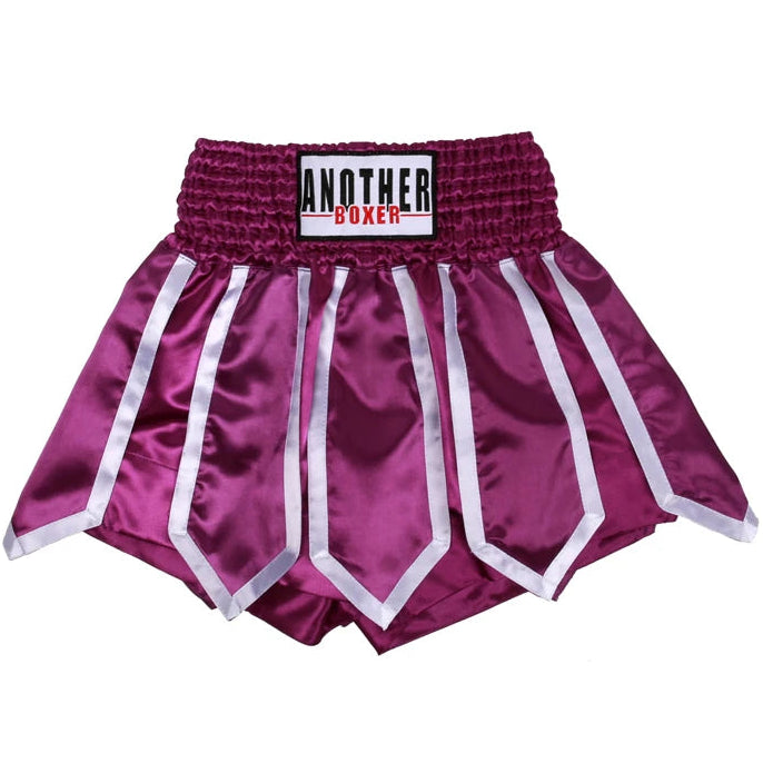 Purple boxing trunks with white trim and a central 'ANOTHER BOXING' logo patch, shown on a white background with a Choice store watermark.