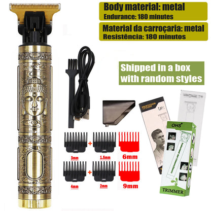 "Professional Cordless Hair & Beard Trimmer for Men | Precision Grooming Tool" - FitZone360
