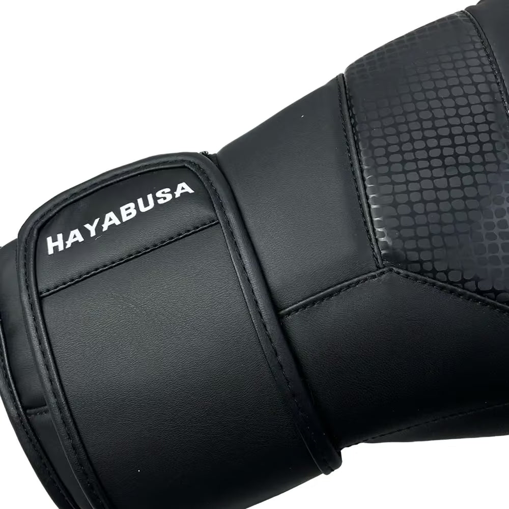 HAYABUSA Classic Matte Black Boxing Gloves | MMA-Muay Thai