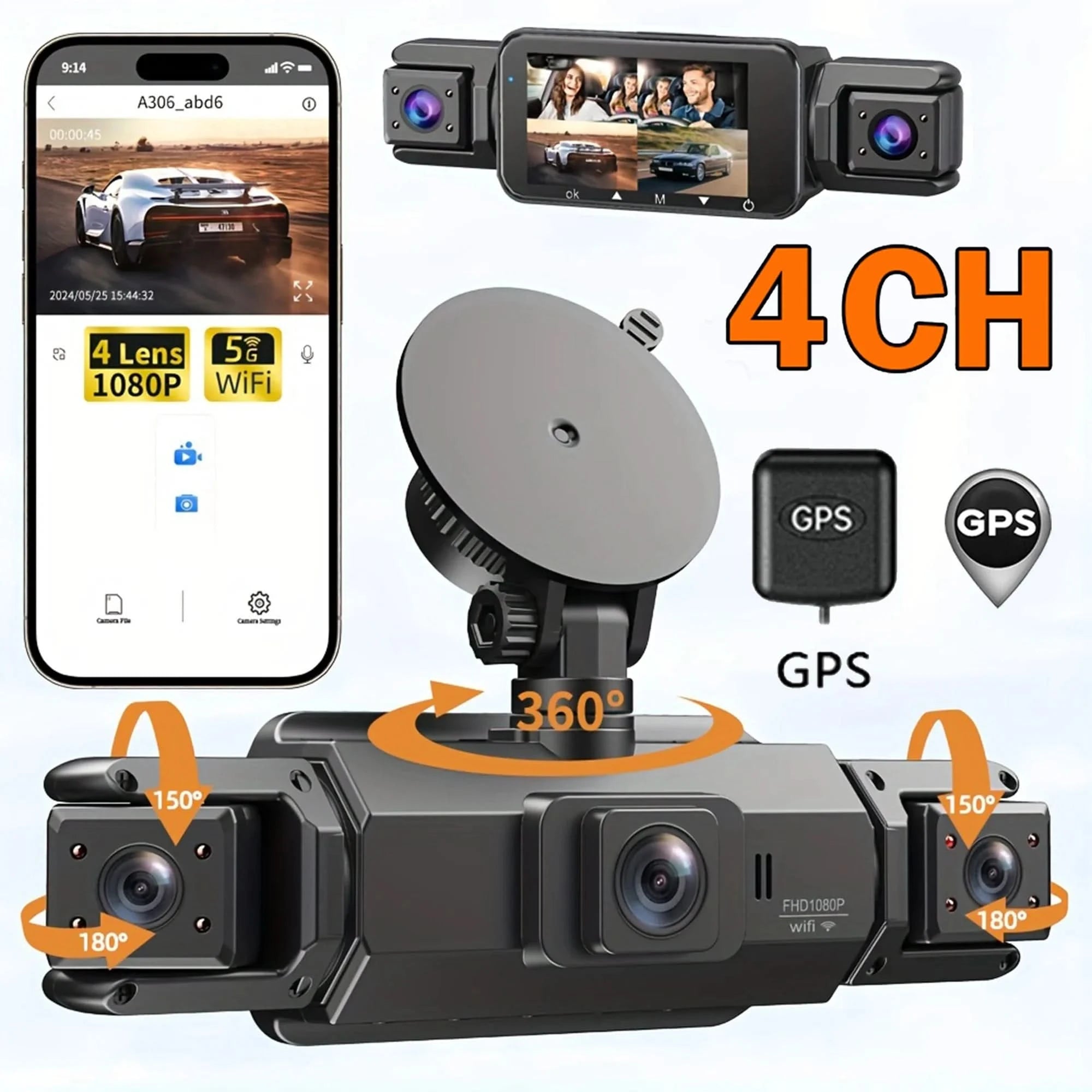 Ultra HD Smart Dash Cam | Your Ultimate Driving Companion - FitZone360