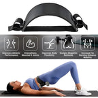 Hip Thrust Belt for Glute Workouts | Supports Dumbbells, Kettlebells & Plates | Home & Gym Fitness Accessory - FitZone360