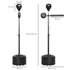 Freestanding Reflex Punch Ball | 360° Spinning Boxing Trainer for Home & Gym Workouts - FitZone360