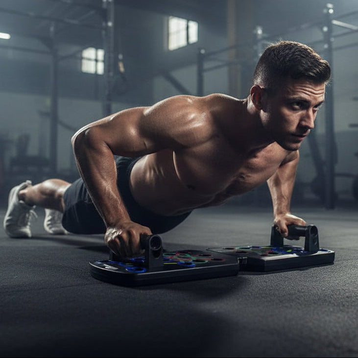 Push-Up Board for Core Workout | Build Strength & Sculpt Muscles - FitZone360