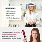 nfrared Laser Hair Growth Helmet | FDA-Cleared LLLT Therapy for Hair Regrowth - FitZone360