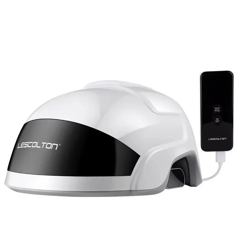 "Infrared Laser Hair Growth Helmet | FDA-Cleared LLLT Therapy for Hair Regrowth" - FitZone360