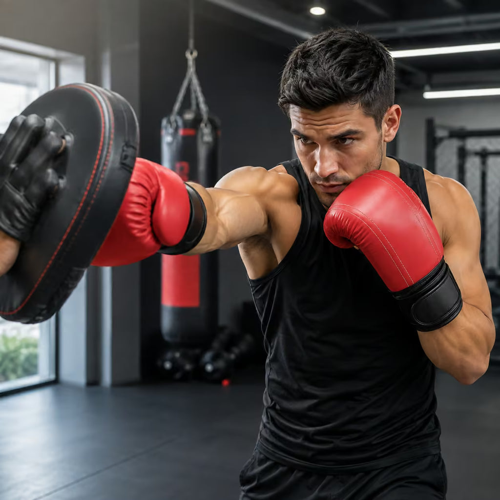 6oz Boxing Bag Gloves – Muay Thai, Kickboxing & MMA Training Gloves