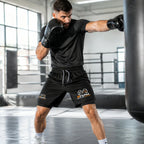 RIVAL 2-Layer Boxing Shorts with Compression Inner & Groin Cup Support
