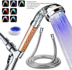 LED Mineral Spa Shower Head | Eco-Friendly, Water-Saving & Spa-Like Experience 🌈🚿 - FitZone360