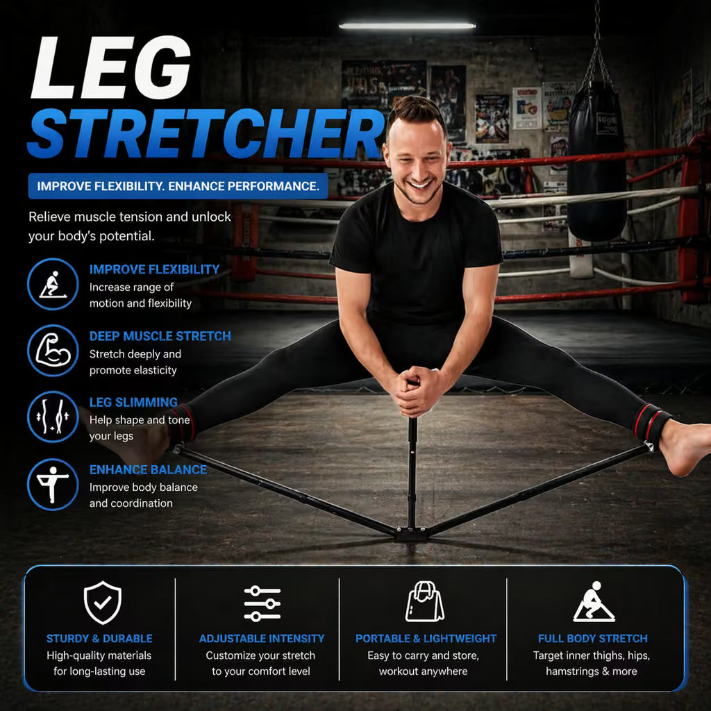3-Bar Leg Stretcher | Kick Higher, Faster, Harder & WIN!