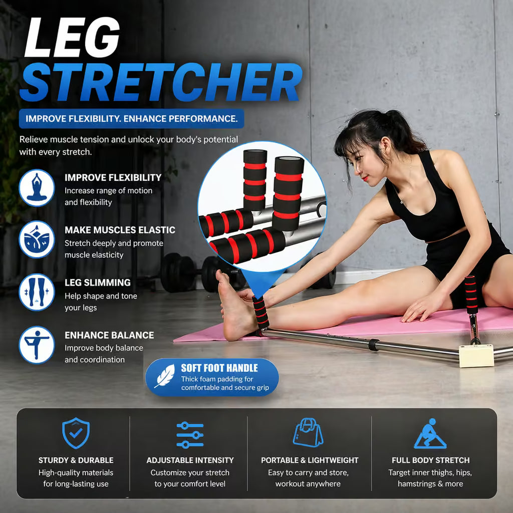 3-Bar Leg Stretcher | Kick Higher, Faster, Harder & WIN!