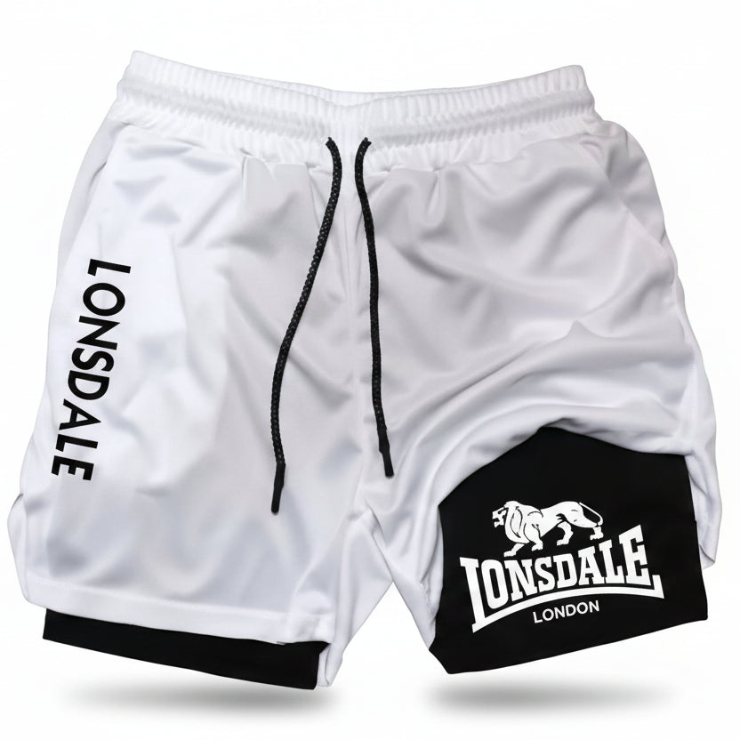 Lonsdale Slim Fit Training Shorts | Lightweight Athletic Performance - FitZone360