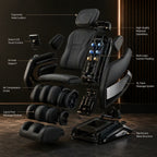 4D Zero Gravity Massage Chair with Smart LCD Touch Screen | Full Body SL Track Massage Recliner