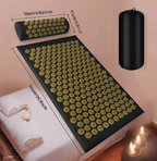 Massage Yoga Mat for Back Pain Relief, Needle Yoga Massage Mat with Acupressure - FitZone360