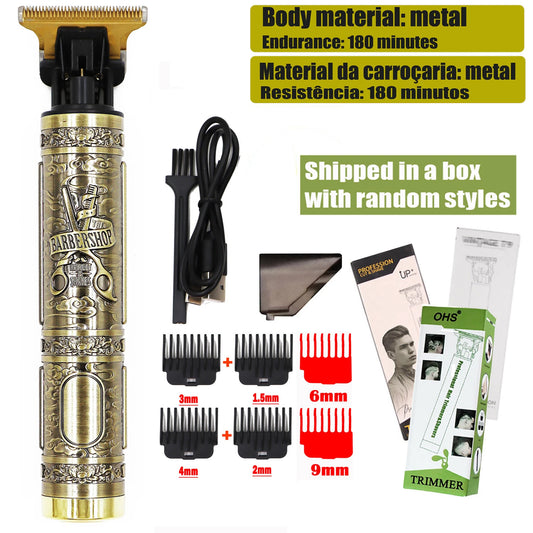 "Professional Cordless Hair & Beard Trimmer for Men | Precision Grooming Tool" - FitZone360