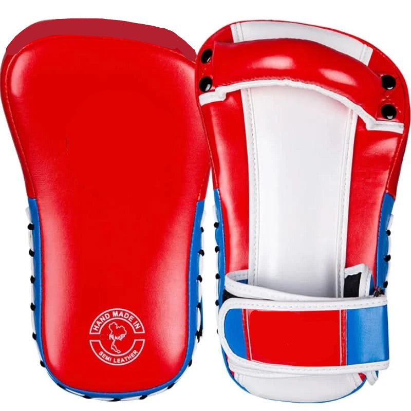Muay Thai Pads | Kickboxing & MMA Striking Training | Single Arm Strap - FitZone360