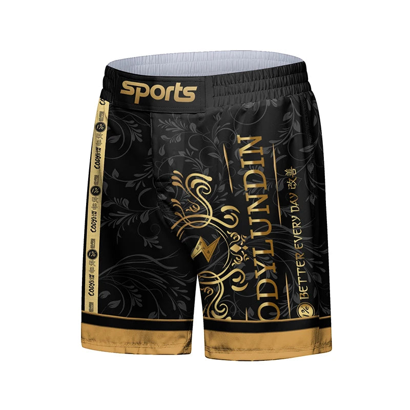 Men’s MMA & BJJ Training Set | Rashguard + Shorts for Jiu Jitsu - FitZone360