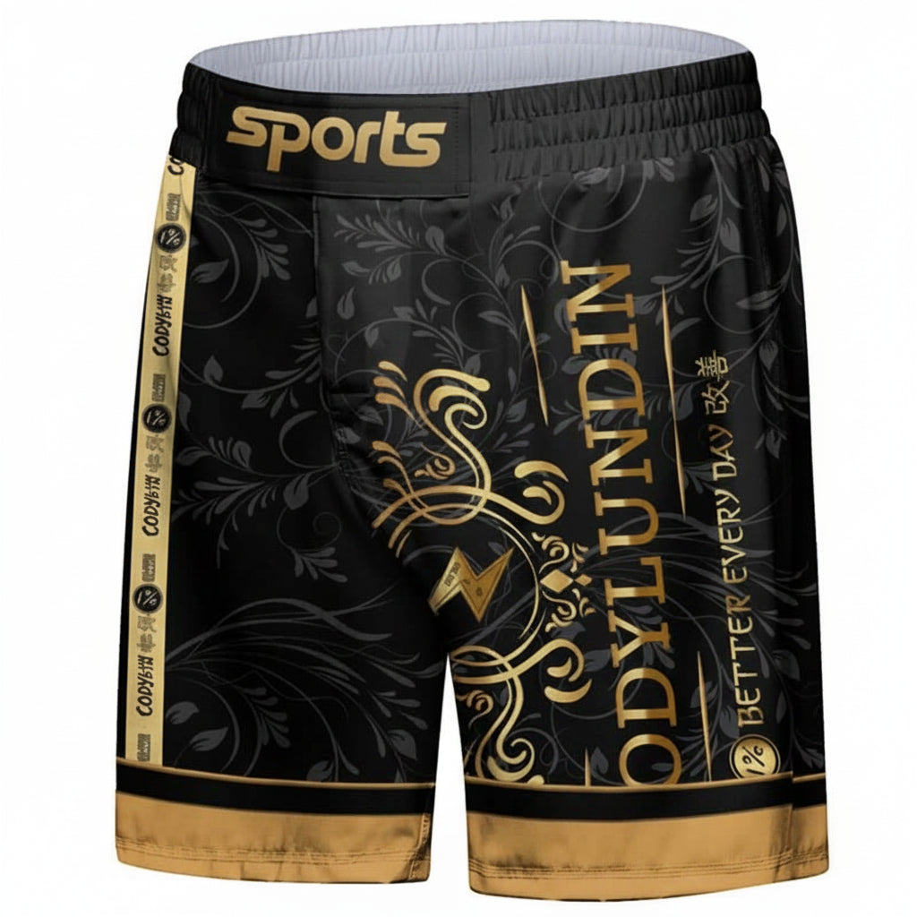 MMA & BJJ Training Set | Rash Guard Tops | Shorts for Jiu Jitsu - FitZone360