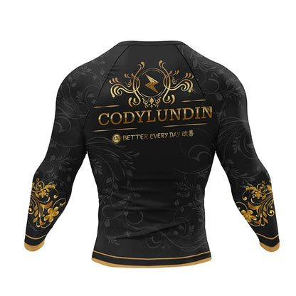 Men’s MMA & BJJ Training Set | Rashguard + Shorts for Jiu Jitsu - FitZone360