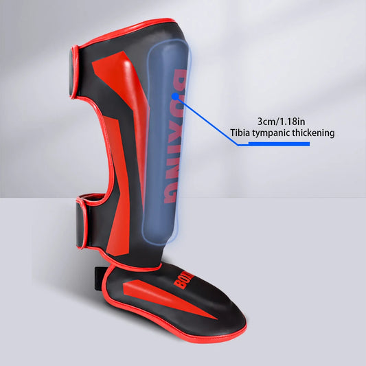 🥊 Muay Thai & Kickboxing Shin Guards | Shin Pads for Sparring & Training - FitZone360