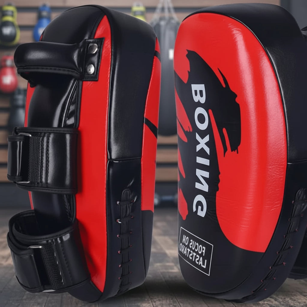 Premium Muay Thai Kickboxing Pad | Durable Thai Pad for MMA, Boxing & Martial Arts Training 🥊🔥One (1)PCS - FitZone360
