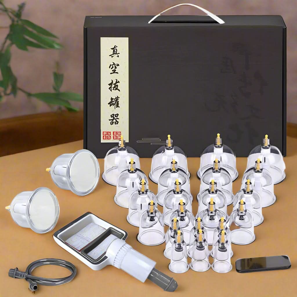 Chinese Cupping Therapy Set | Traditional Wellness & Relaxation - FitZone360