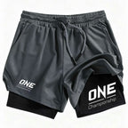 One Championship 2 Layer Compression Shorts | MMA Muay Thai Boxing