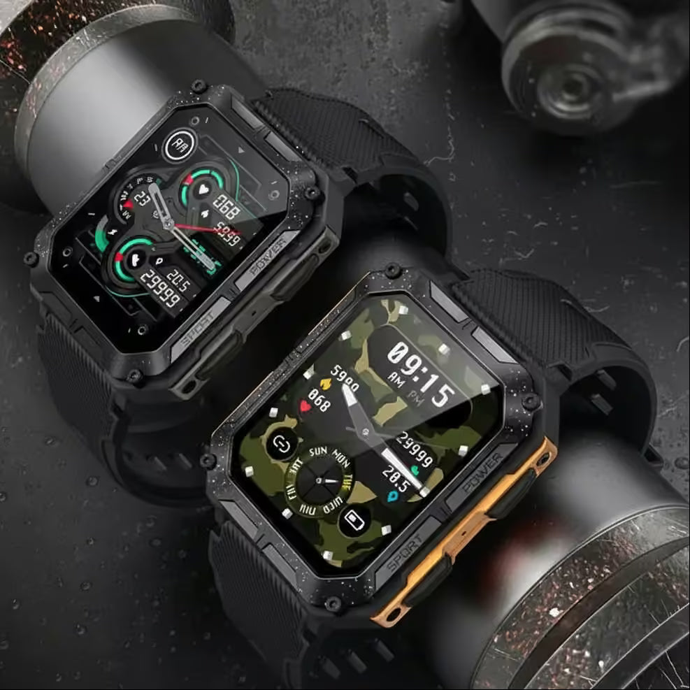 ULTIMATE HALO Military Sports Smart Watch | Rugged GPS Fitness & Health Tracking Watch