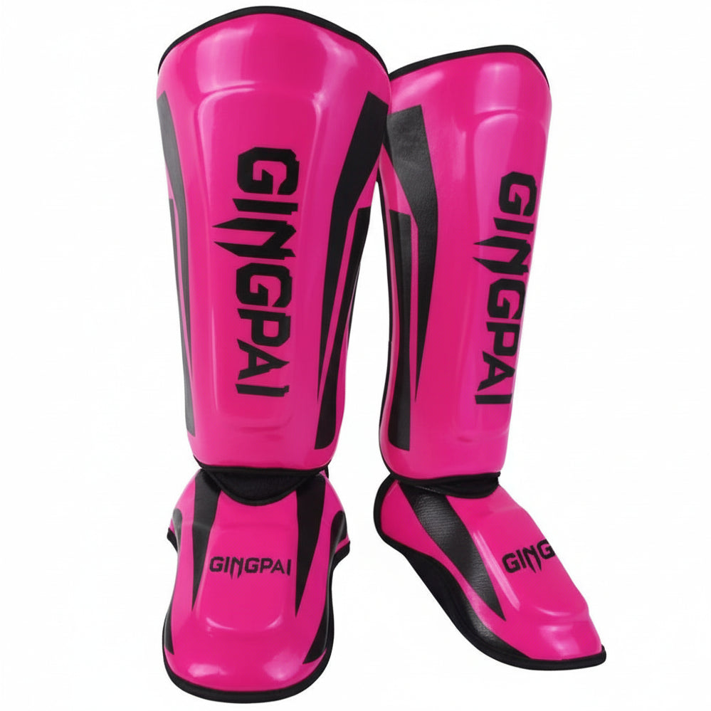 MMA Muay Thai Kickboxing Shin Guards | Mixed Martial Arts Protective Shin Pads - FitZone360