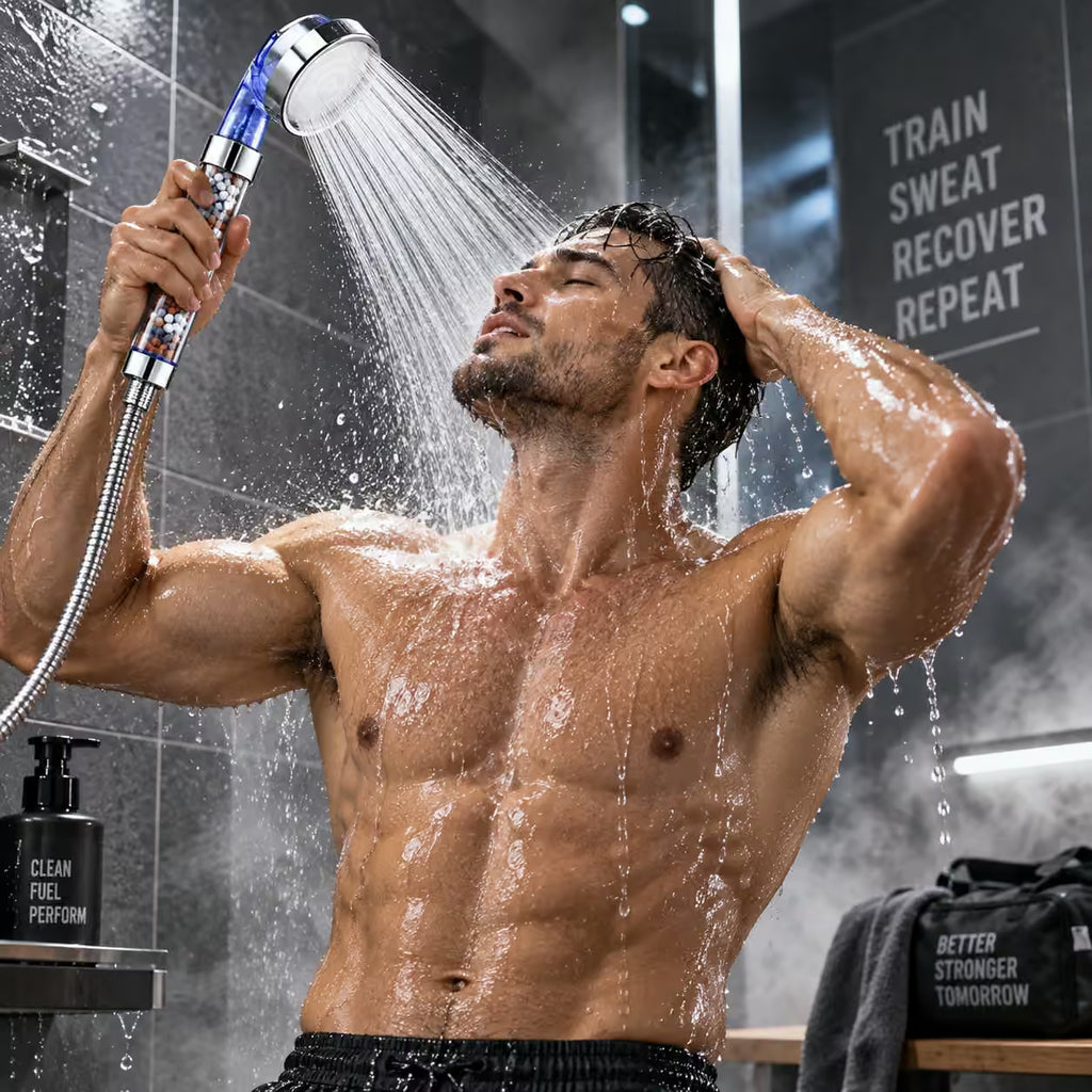 Mineral Filter High-Pressure Shower Head | 3-Mode Handheld Spa Shower
