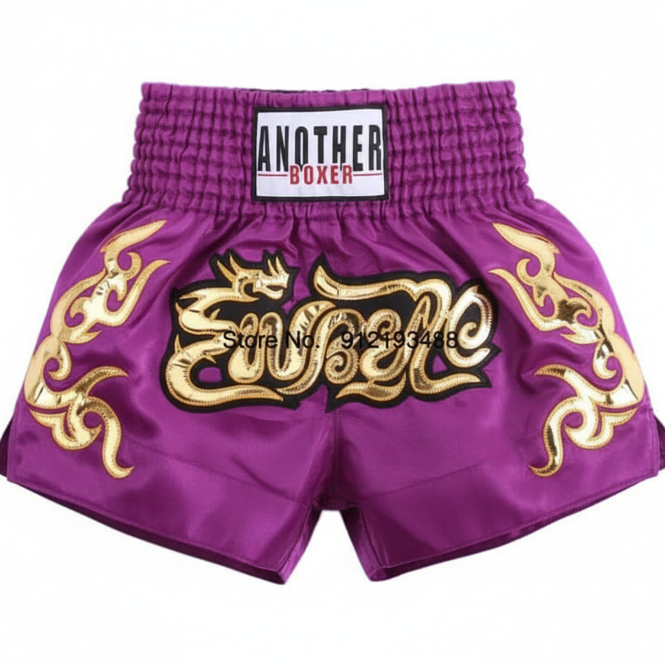 Premium Muay Thai Boxing Shorts | Lightweight, Durable & Fighter-Approved - FitZone360